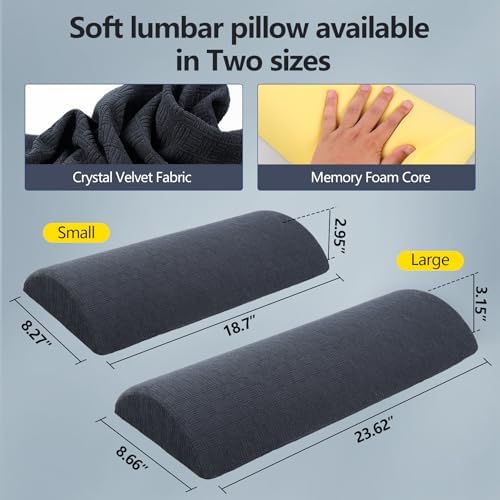 Cozyhealth - 3.15"H*23.6"L - Soft Lumbar Pillow - Image 5