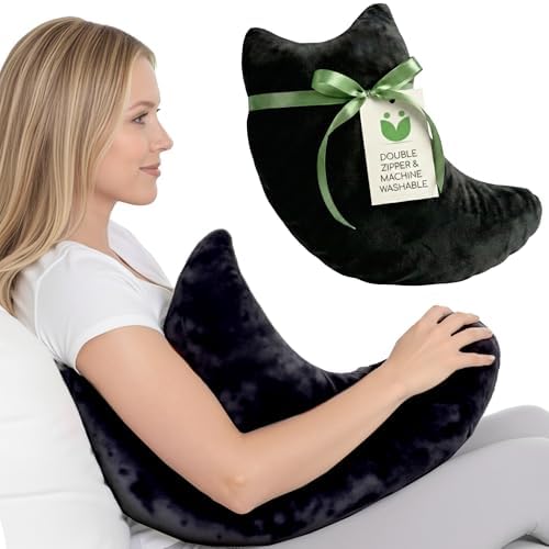 Rotator Cuff Pillow Side-Sleeper Shoulder Arm Support, Washable Cover Black by AbleUplift