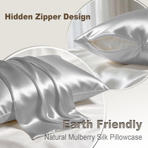 LYSHIN Silk Pillow Cases Standard Size - Image 2
