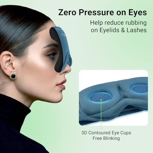 3D Bamboo Cotton Sleep Mask - Image 3