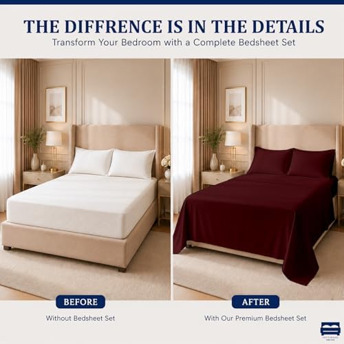 4 Piece Twin XL Dorm Bedding Set - Image 4