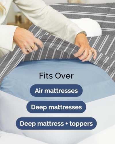 CGK Linens 2 Pack Extra Deep Twin XL Fitted Sheets - Image 7
