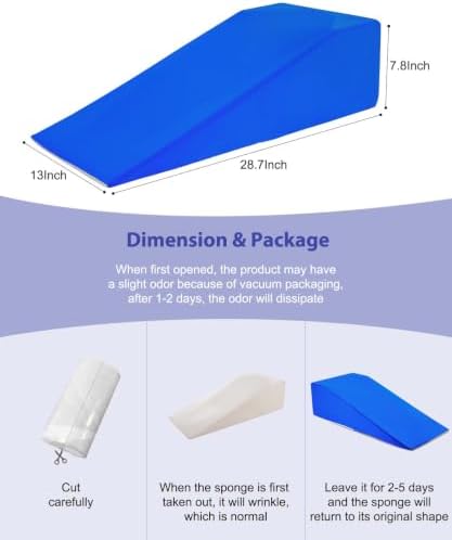 Knee Surgery Pillow Straight Leg Pillow Elevation Blood Circulation - Image 6