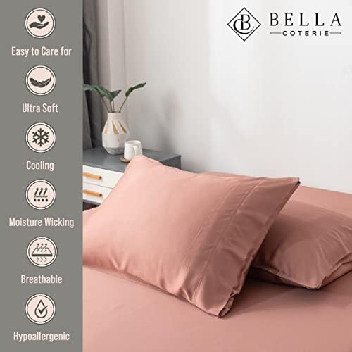 Bella Coterie | Luxury Bamboo Viscose Standard Size Pillowcase Set - Image 2