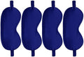 4PACK Sleep Masks Satin Eye Mask Silk Eyes Cover Silky Blindfold Blackout by WJingYiJia