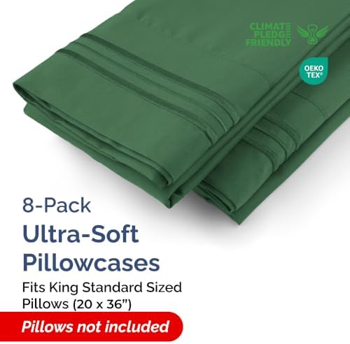 King Standard Pillow Cases Set of 8 - Image 2