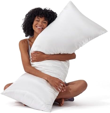 Bedsure Satin Body Pillow Cover by BEDSURE