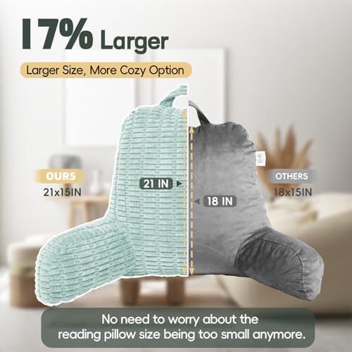 21" Higher Large Reading Pillow - Image 3