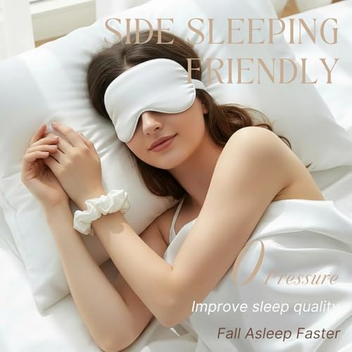 White Sleep Eye Mask - Image 2