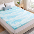 OLIXIS 2 Inch King Cooling Gel Infused Memory Foam Mattress Topper, Bed Pad by OLIXIS