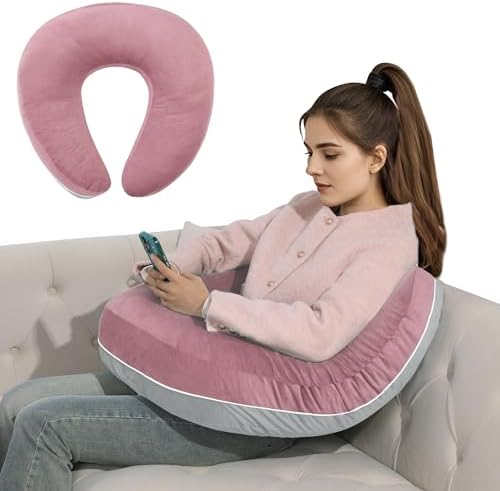 HOMBYS Crochet Lap Pillow, Arm Support Pillow by HOMBYS