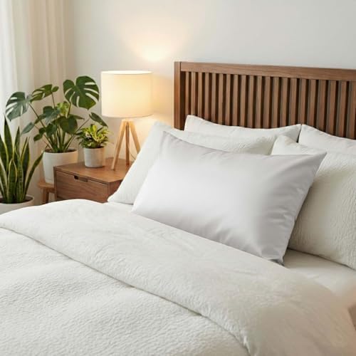 2 Pack Satin Pillowcases Silver Grey Standard Size 20x26 in - Image 4