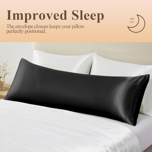 Silk Like Satin Body Pillowcase, 1 Pack, 20x54 Inches - Image 5