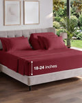 Extra Deep Flex Top Split Head King Sheet Set by CGKUnlimited