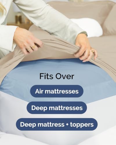 CGK Linens 2 Pack Extra Deep King Fitted Sheets - Image 7