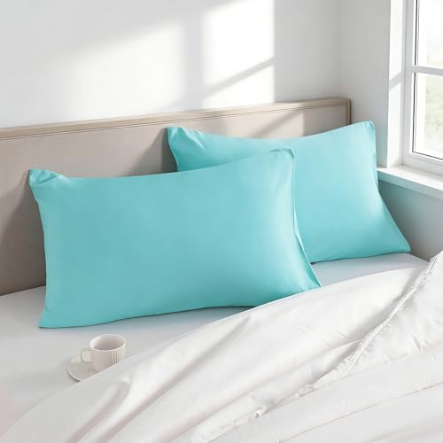 King Pillow Cases, 2 Pack, 20x36 in, Microfiber - Image 2