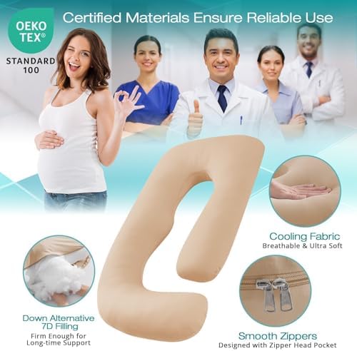 Cooling Pregnancy Pillows for Sleeping - Image 3