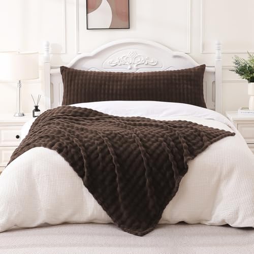 SOCHOW Decorative Body Pillow Cover 20x54 Inches, 1 Pack - Image 7