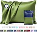 MR&HM Satin Pillowcase 2 Pack, King Size 20"x36" by MRHM