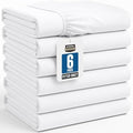 Pack of 6 Full Fitted Sheet, Fits Up to 15 Inch Deep Pocket by UTOPIABEDDING