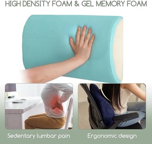 Lumbar Support Pillow for Recliner Chair/Accent Chair/Couch, Extra Large Memory - Image 3