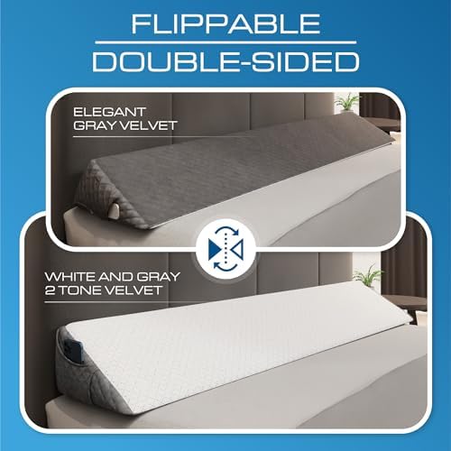 Kolbs Bed Wedge Pillow for Headboard | Modern Stylish Pillow to Fill Gap - Image 2