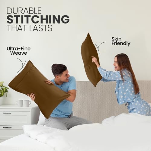 Pillow Cases Standard Size Set of 2, Ultra Soft Comfy Pillow Covers - Image 4