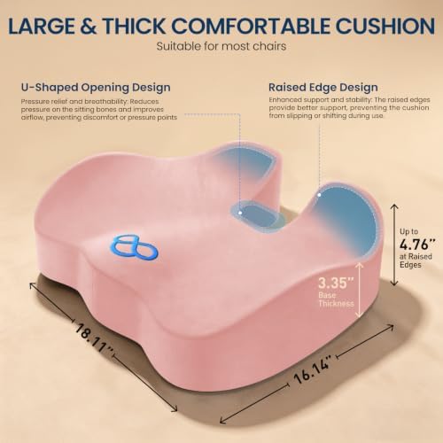 BlissTrends Memory Foam Seat Cushion - Image 3