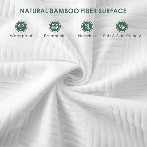 Cozymaker California King Size 100% Waterproof Mattress Protector - Image 2