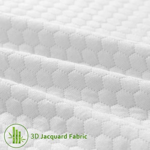 Moonsea King Size Memory Foam Mattress Topper Cover - Image 2