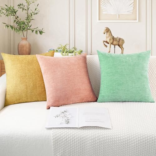 CaliTime Decorative Couch Throw Pillow Covers 20 X 12 Inches Grey Green - Image 5