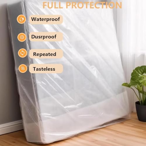 Mattress Bags for Moving Storage, Mattress Protector Cover, Waterproof Mattress - Image 4