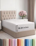 CGK Linens Extra Deep Twin Fitted Sheet by CGKUnlimited
