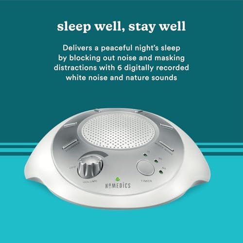 Homedics SoundSleep White Noise Sound Machine - Image 4