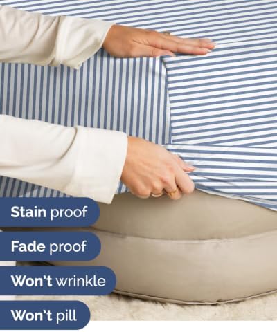 CGK Linens 2 Pack Extra Deep Twin XL Fitted Sheets - Image 5