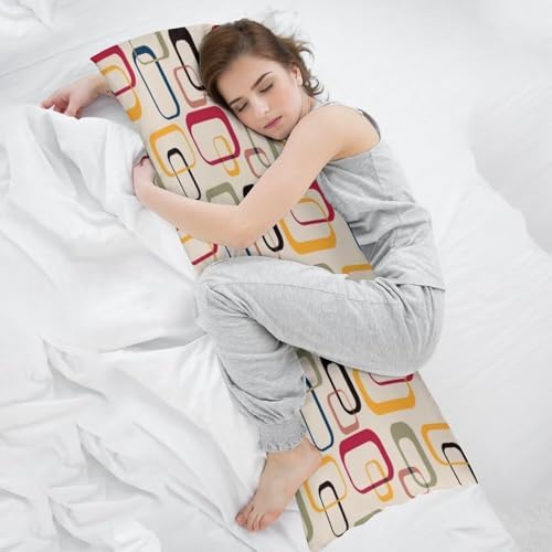 Mid Century Modern Body Pillow Cover Pillowcase - Image 7