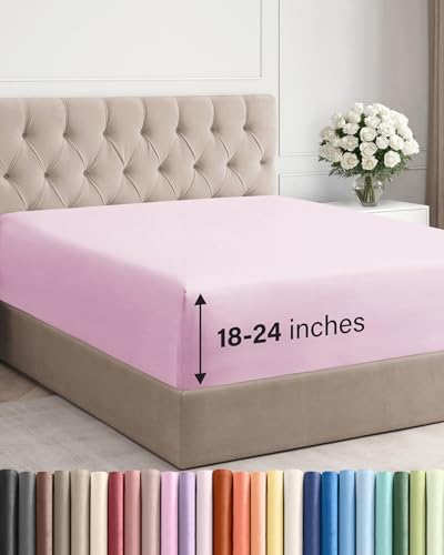 CGK Linens Extra Deep Cal King Fitted Sheet Only by CGKUnlimited