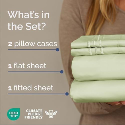 Queen Size 4 Piece Sheet Set - Image 2