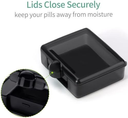 Opret Small Pill Box Square Portable - Image 3