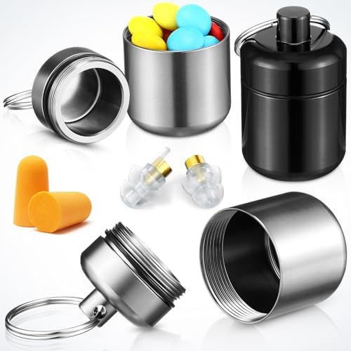 Hicarer 4 Pack Ear Plug Carrying Case - Image 2