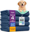 4 Pack Washable Pee Pads for Dogs 18" x 24", Waterproof Dog Training Pads by UTOPIABEDDING