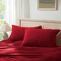 H HOUSEHOLD 100% Jersey Knit Cotton King Size Pillowcases Set of 2, Super Soft by HHOUSEHOLD