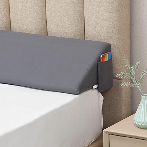 Vekkia Twin Wedge Pillow Headboard by Vekkia