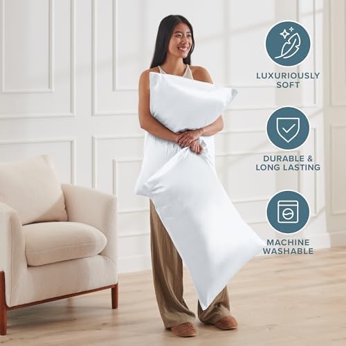 Bare Home Satin Pillowcases Envelope - Image 6