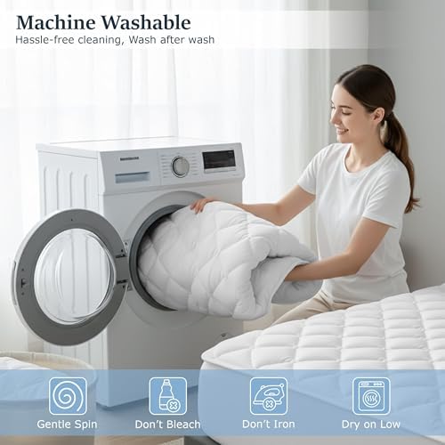 LUX Décor Twin XL Mattress Pad- 8 Pack - Image 6