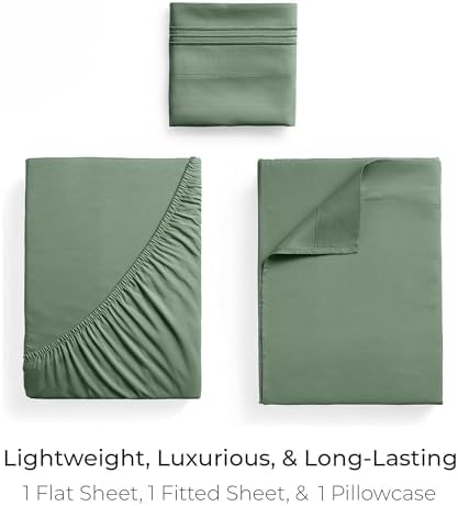 Mellanni Iconic 3-Piece, Ultra Soft Sheet Set - Image 3