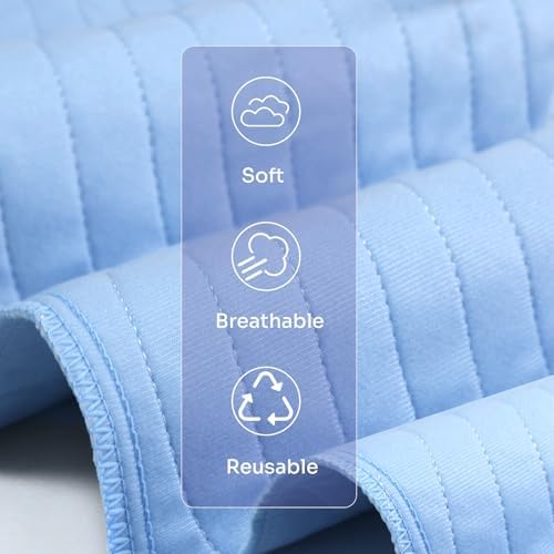Washable Underpads, 4 Pack, Reusable Bedwetting Incontinence Pads - Image 5