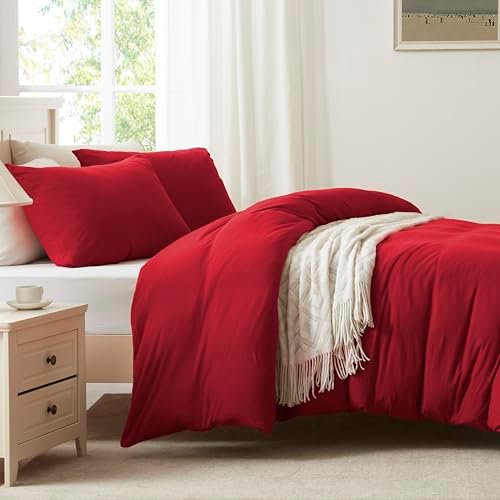 H HOUSEHOLD 100% Jersey Knit Cotton King Size Pillowcases Set of 2, Super Soft - Image 3