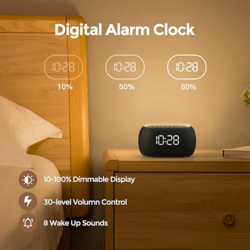 ANJANK Alarm Clock White Noise Sound Machine - Image 6
