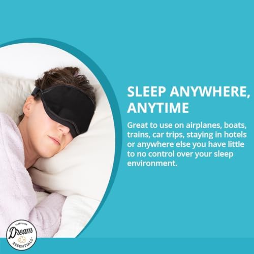 Dream Essentials® Natura Organic Cotton Sleep Mask Made in The USA - Image 6
